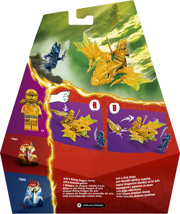 LEGO® Arin a útok draka 71803 Obrázek