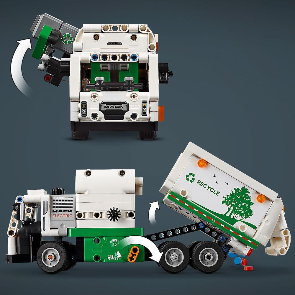 LEGO® Popelářský vůz Mack® LR Electric 42167 Obrázek