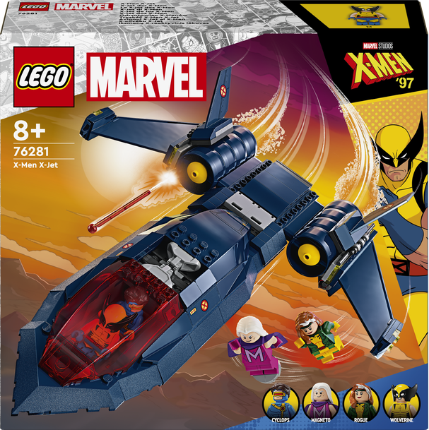 LEGO® Marvel X-Men X-Jet 76281 Obrázek