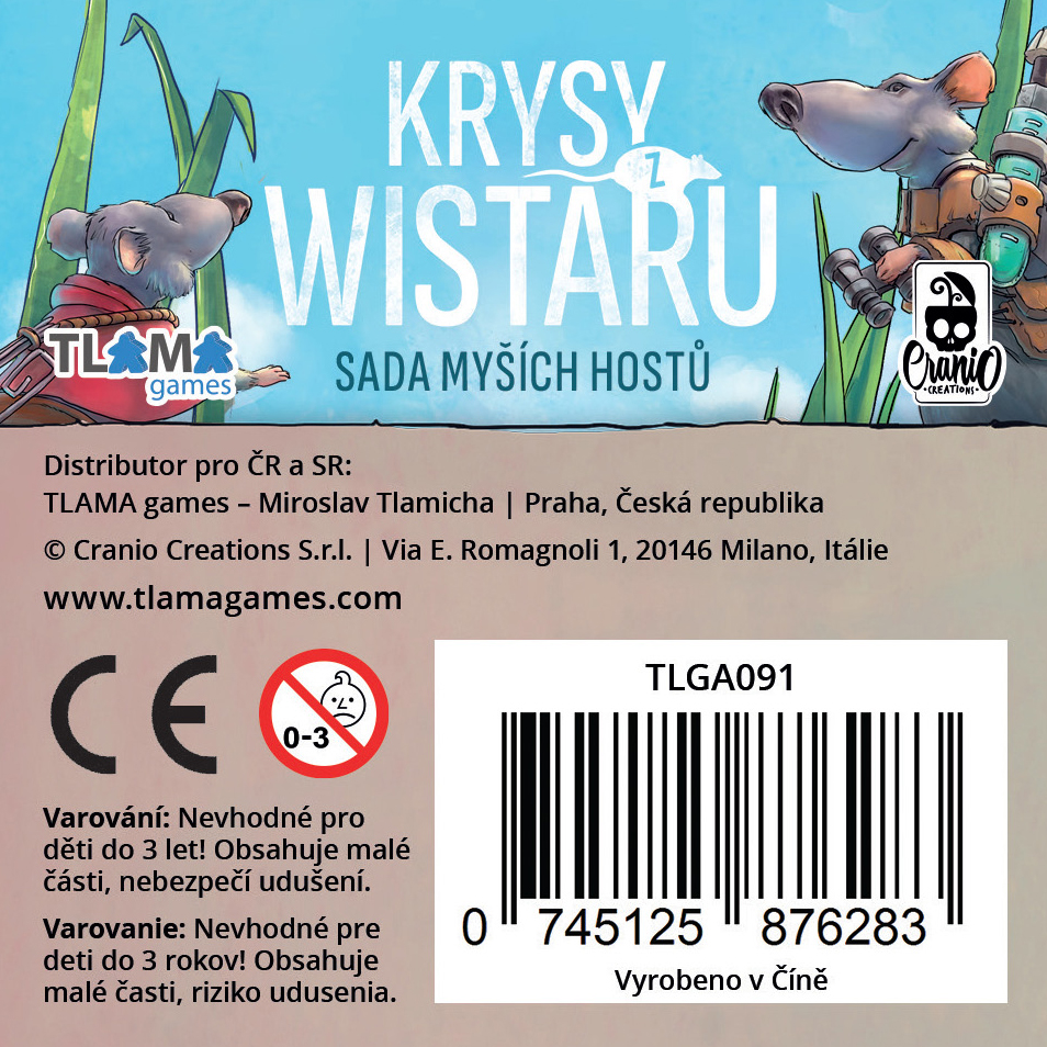 TLAMA games Krysy z Wistaru - sada myších hostů Obrázek