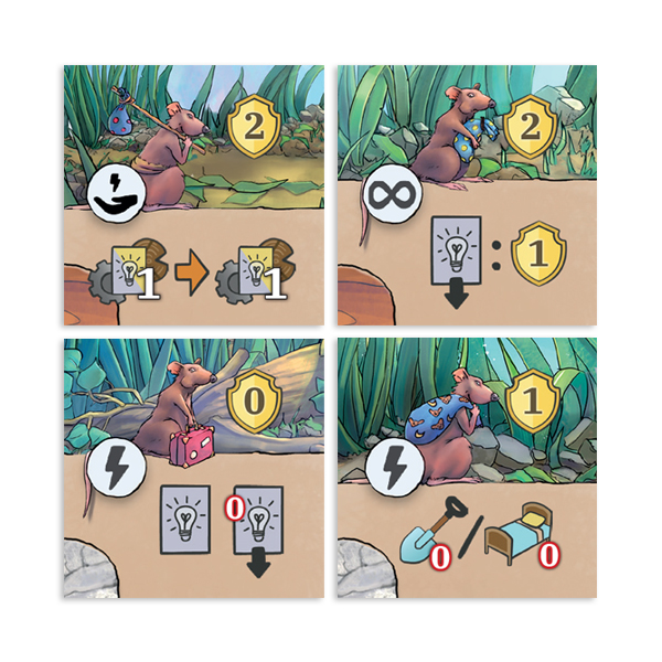 TLAMA games Krysy z Wistaru - sada myších hostů Obrázek