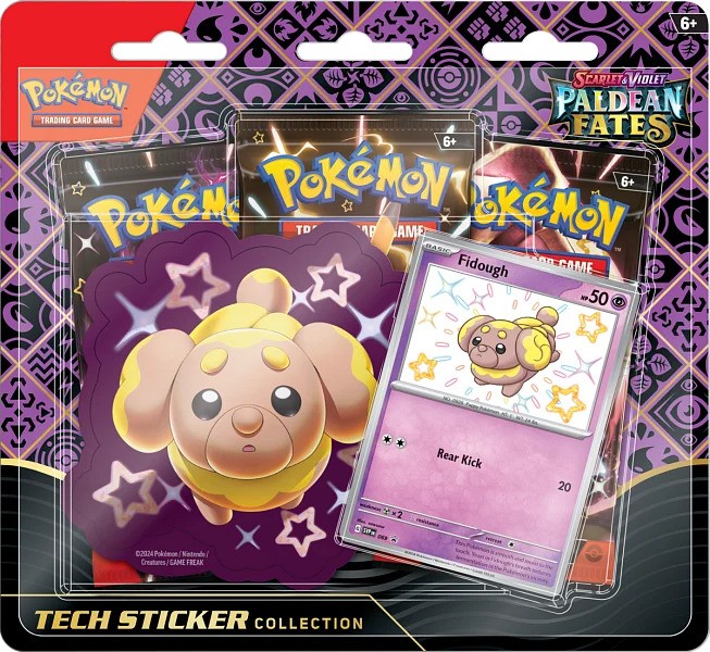 Nintendo Karetní hra Pokémon TCG: Scarlet & Violet Paldean Fates - Tech Sticker Collection Varianta: Maschiff Obrázek