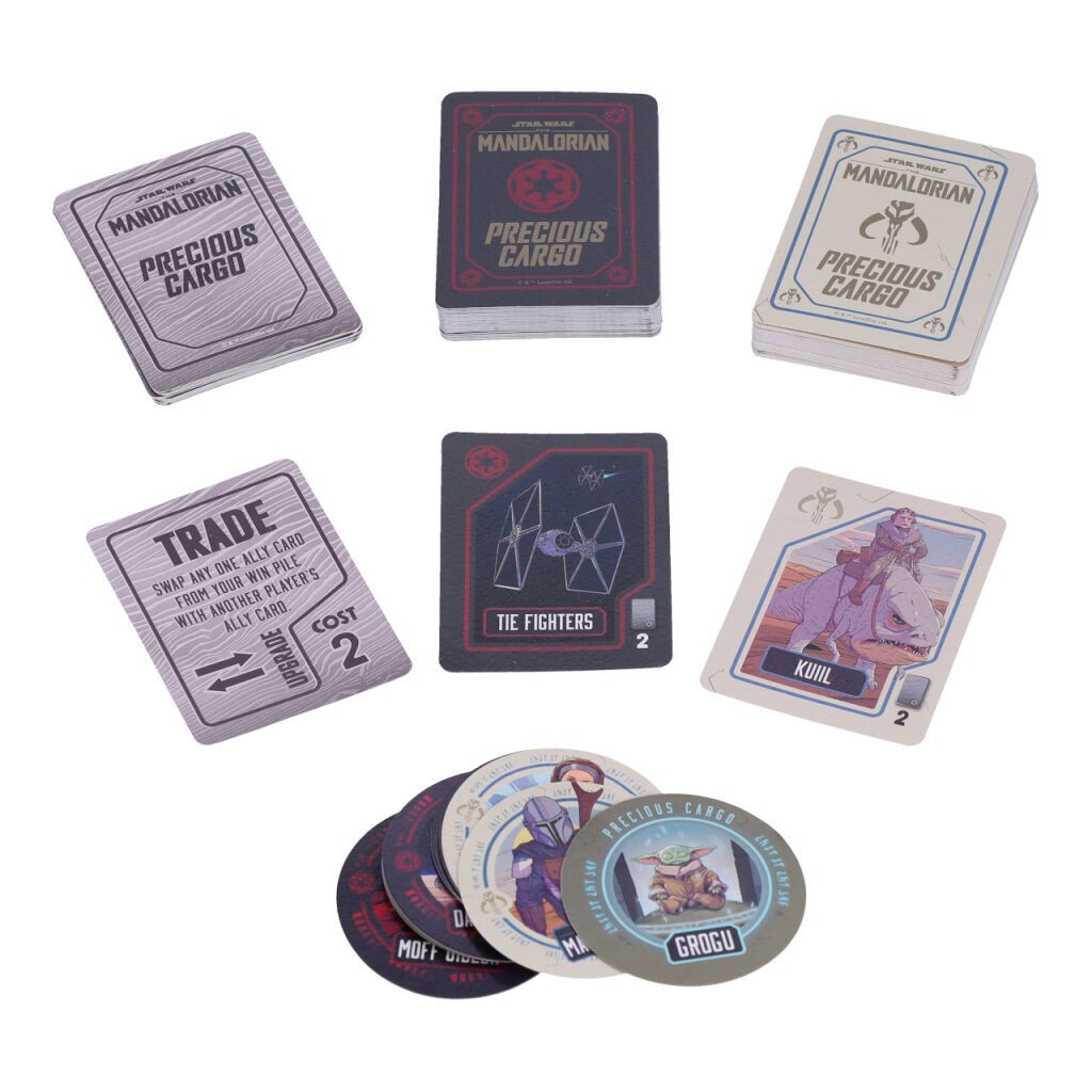 Ridley's Games Karetní hra Star Wars Mandalorian Vzácný náklad Obrázek