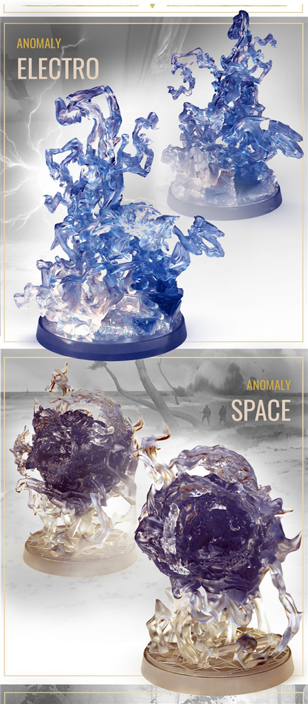 Awaken Realms S.T.A.L.K.E.R. The Board Game - Anomalies Miniature Pack Obrázek