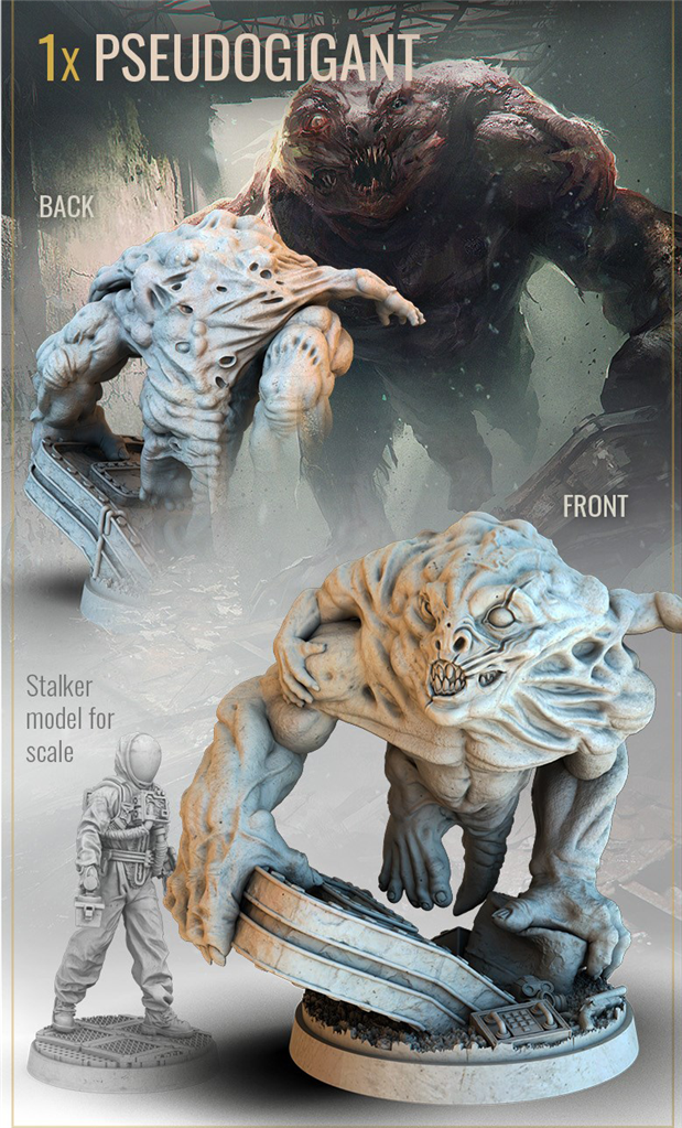 Awaken Realms S.T.A.L.K.E.R. The Board Game - Zone Threats Miniature Pack Obrázek