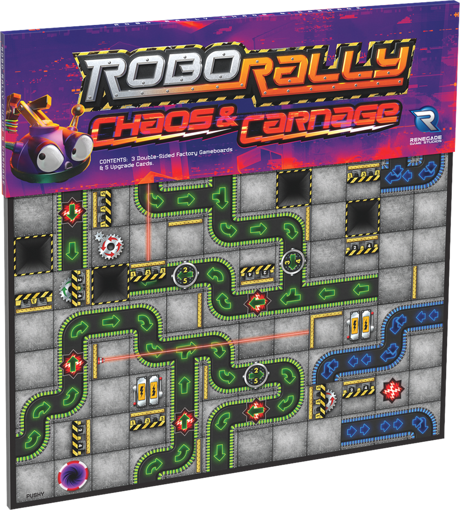 Renegade Game Studios Robo Rally: Chaos & Carnage Obrázek