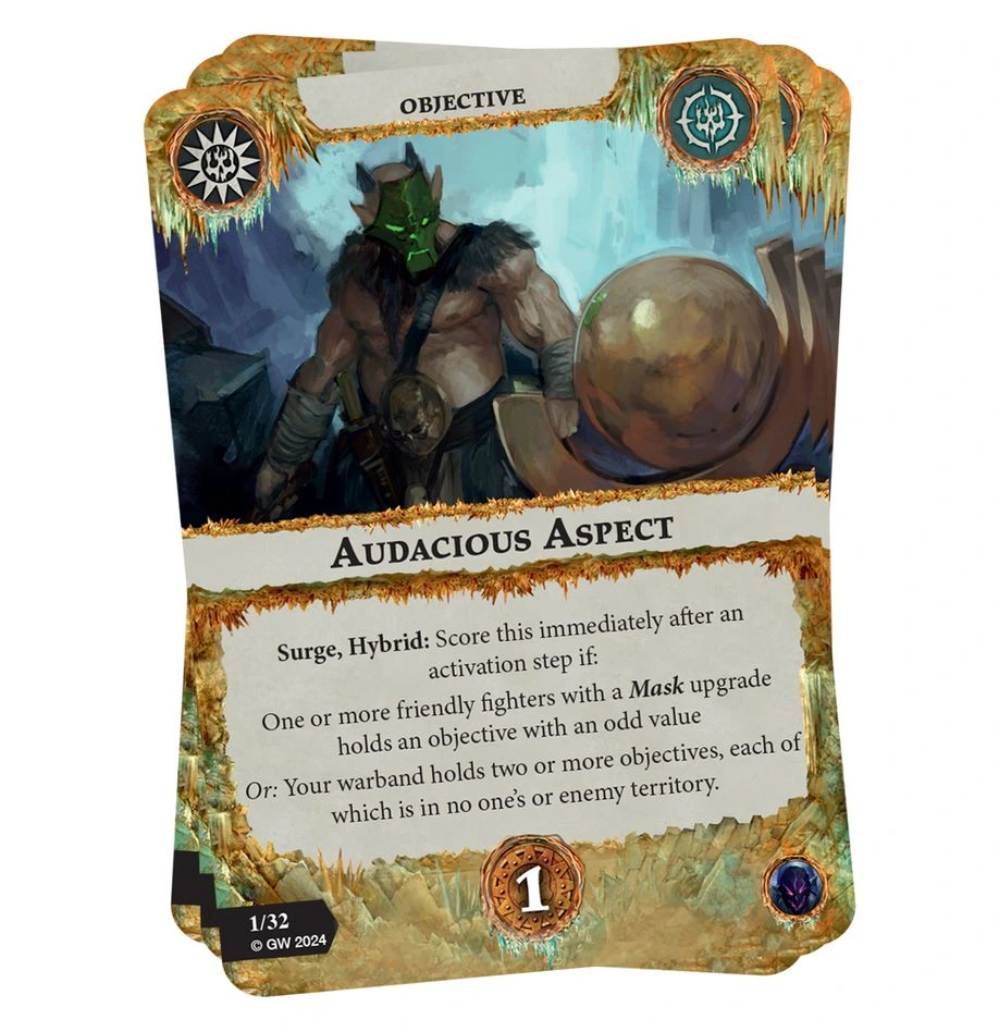 Games Workshop Deathgorge – Malevolent Masks Rivals Deck (Warhammer Underworlds) Obrázek