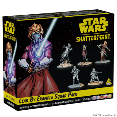 Atomic Mass Games Star Wars: Shatterpoint -  Lead by Example Squad Pack - EN/FR/PL/DE/ES Obrázek