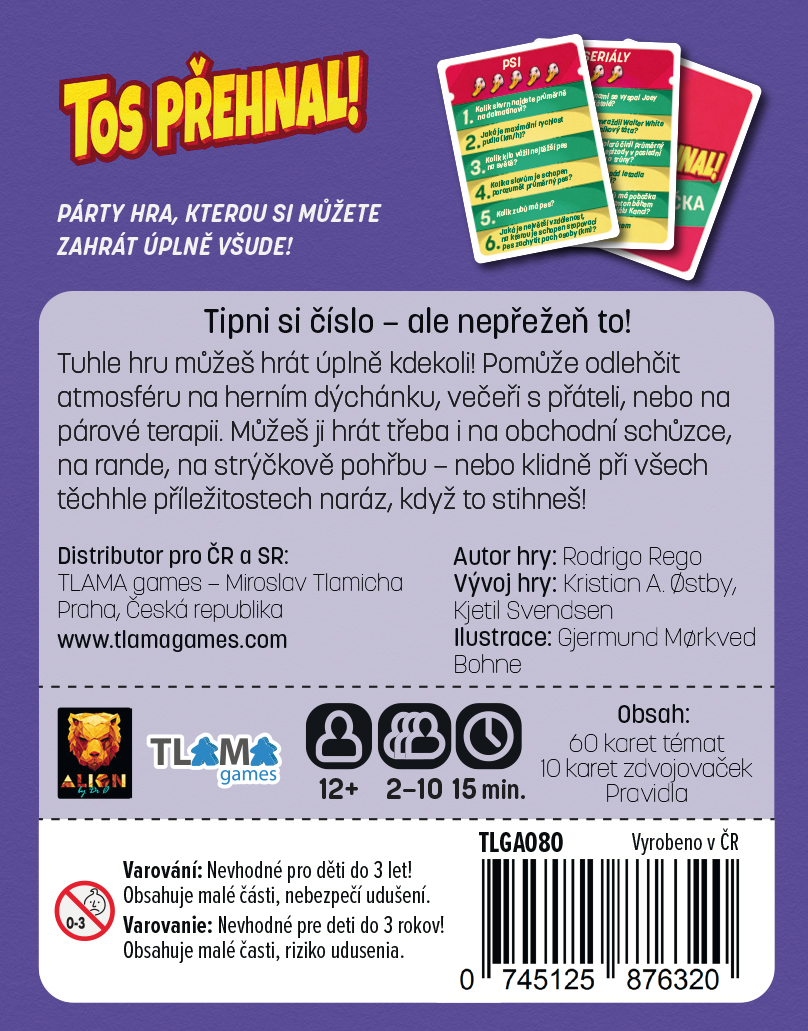 TLAMA games Tos přehnal! Obrázek