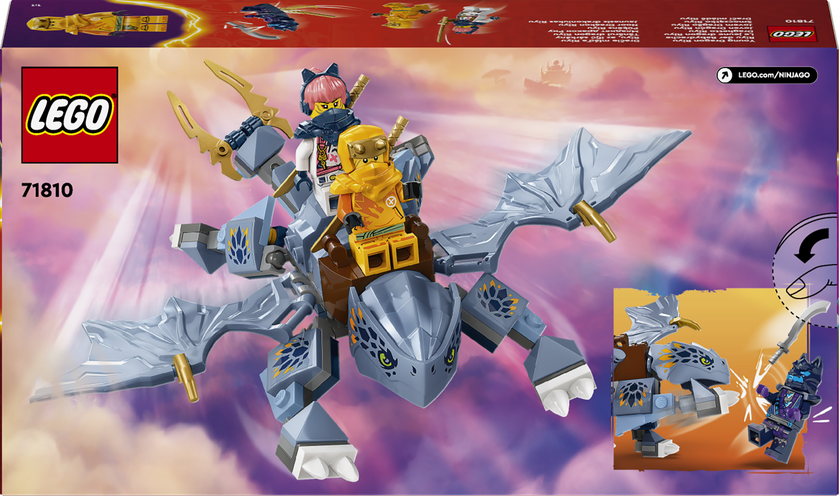 LEGO® Dračí mládě Riyu 71810 Obrázek