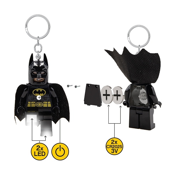 LEGO LED Lite LEGO Batman svítící figurka (HT) - černý Obrázek