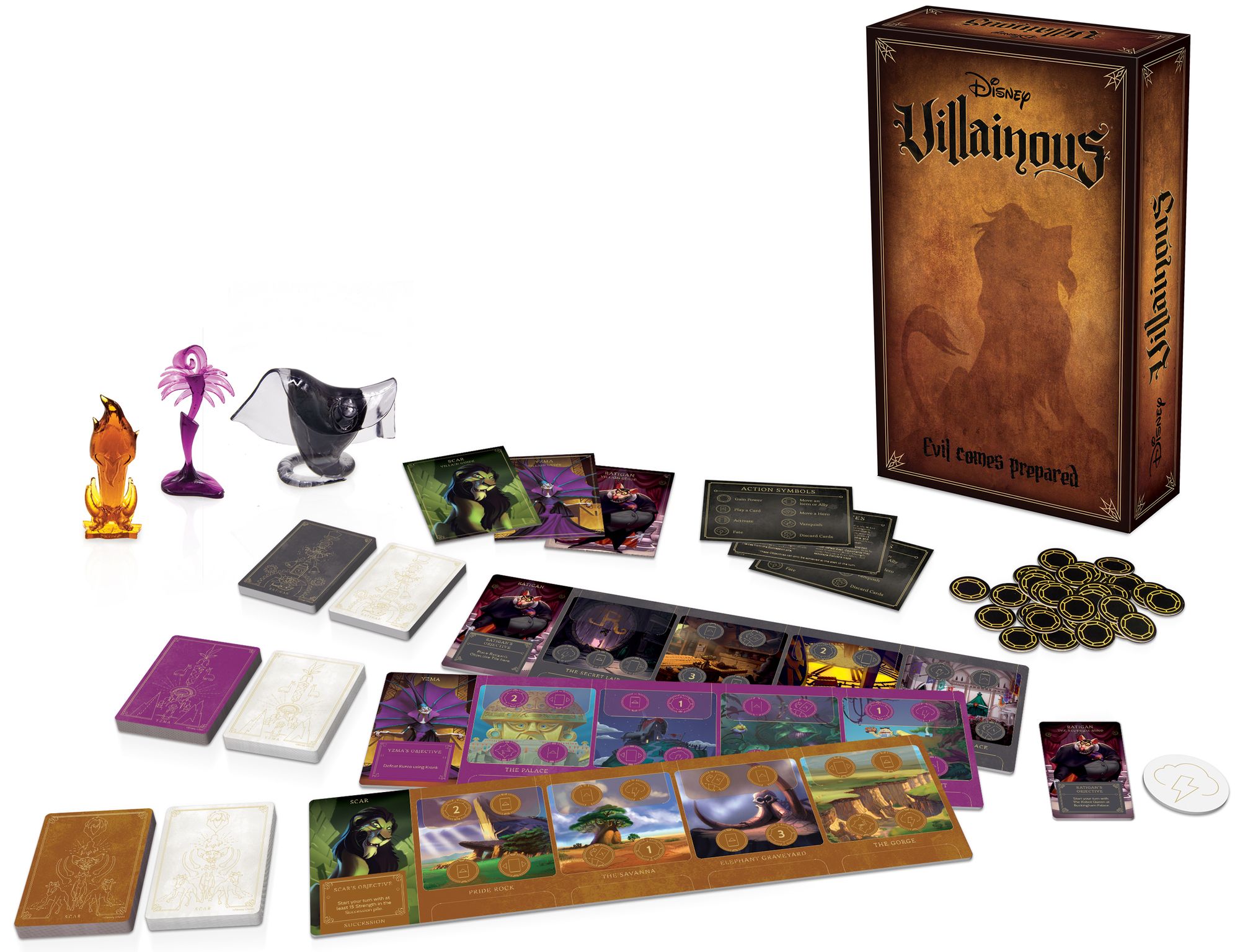 Ravensburger Disney Villainous: Evil Comes Prepared Obrázek