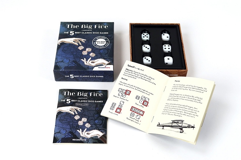 RECENTTOYS The Big Five - Kostky Obrázek