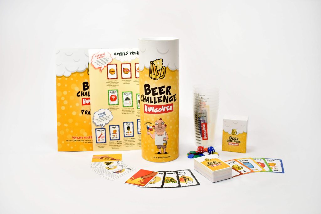 Double Trouble Games Beer Challenge Hangover Obrázek