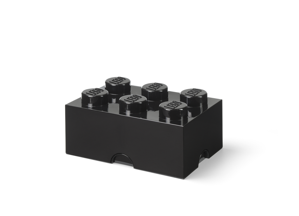 LEGO Storage LEGO úložný box 6 Barva: Černá (6 Knobs)