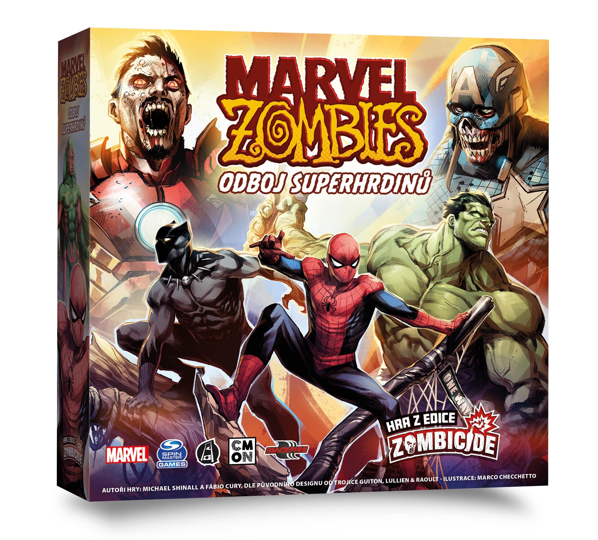 Blackfire CZ Poškozené - Marvel Zombies: Odboj superhrdinů