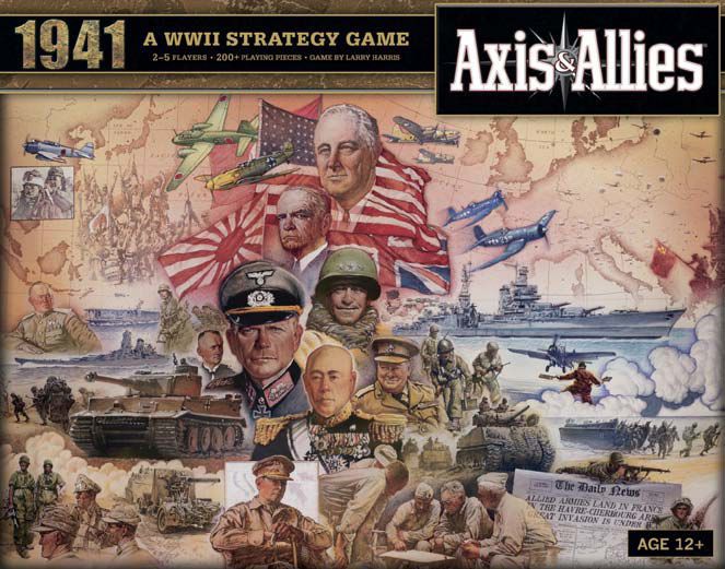 Avalon Hill Axis & Allies 1941 Obrázek