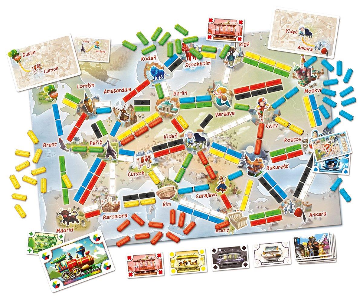 Days of Wonder Ticket to Ride: Junior Obrázek