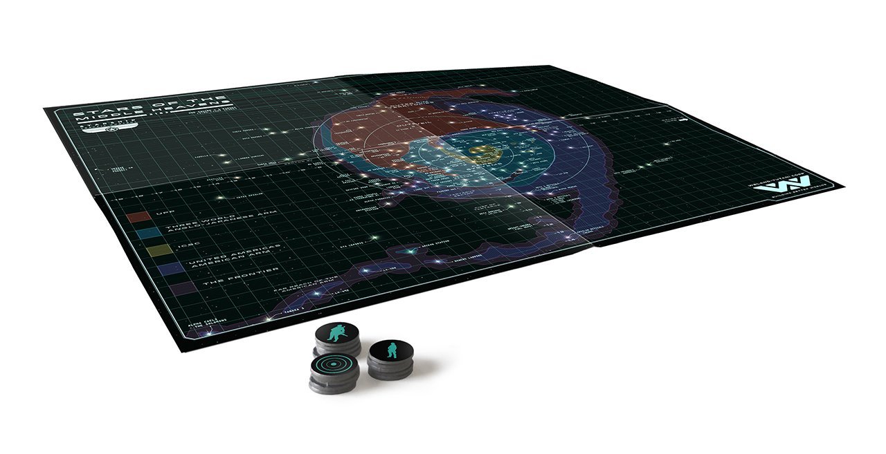 Free League Publishing ALIEN RPG: Maps & Markers Pack Obrázek