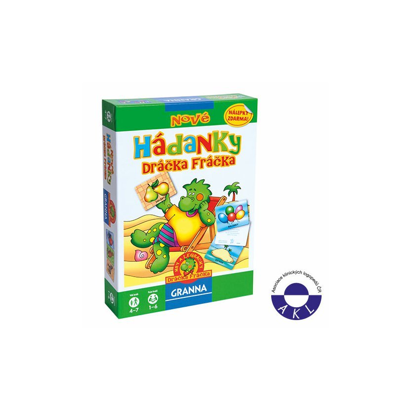 Granna Nové Hádanky Dráčka Fráčka Obrázek