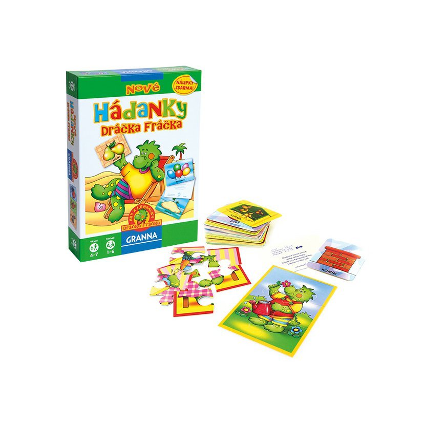 Granna Nové Hádanky Dráčka Fráčka Obrázek