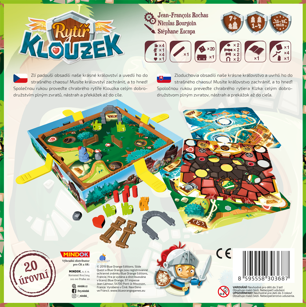 Mindok Rytíř klouzek Obrázek