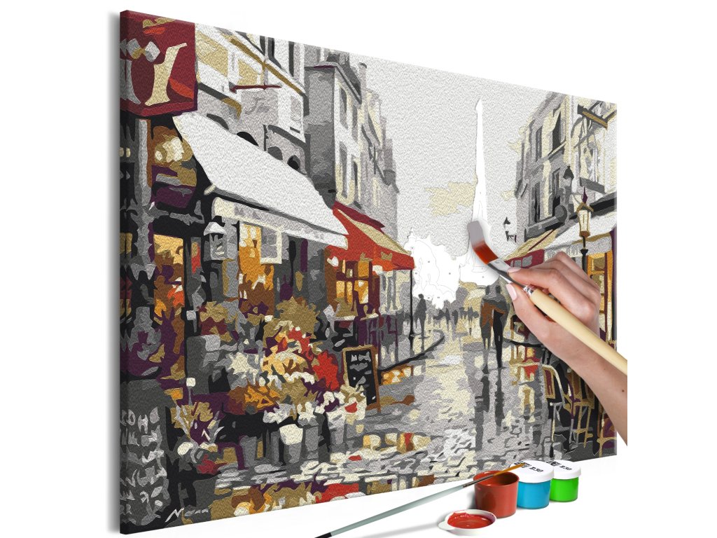 Maľovanie podľa čísiel - Life in Paris