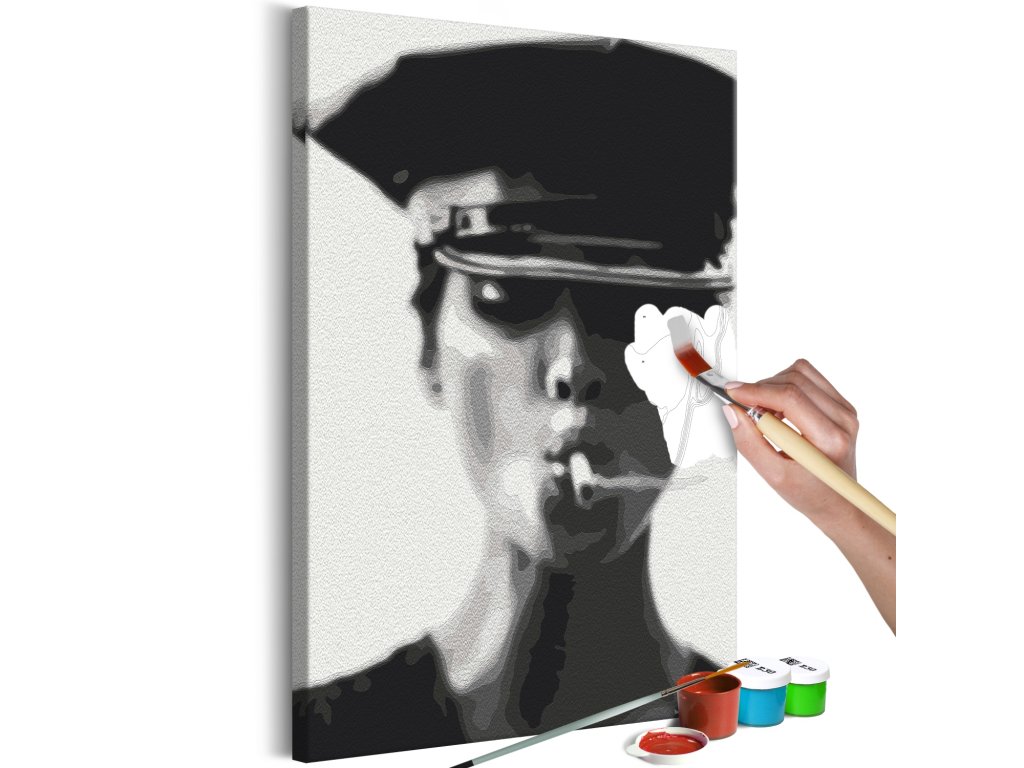 Maľovanie podľa čísiel - Woman With Cigarette