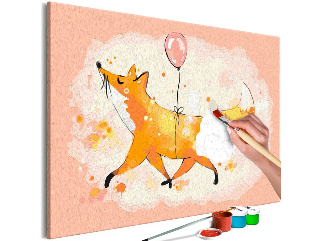 Maľovanie podľa čísiel - Flying Fox