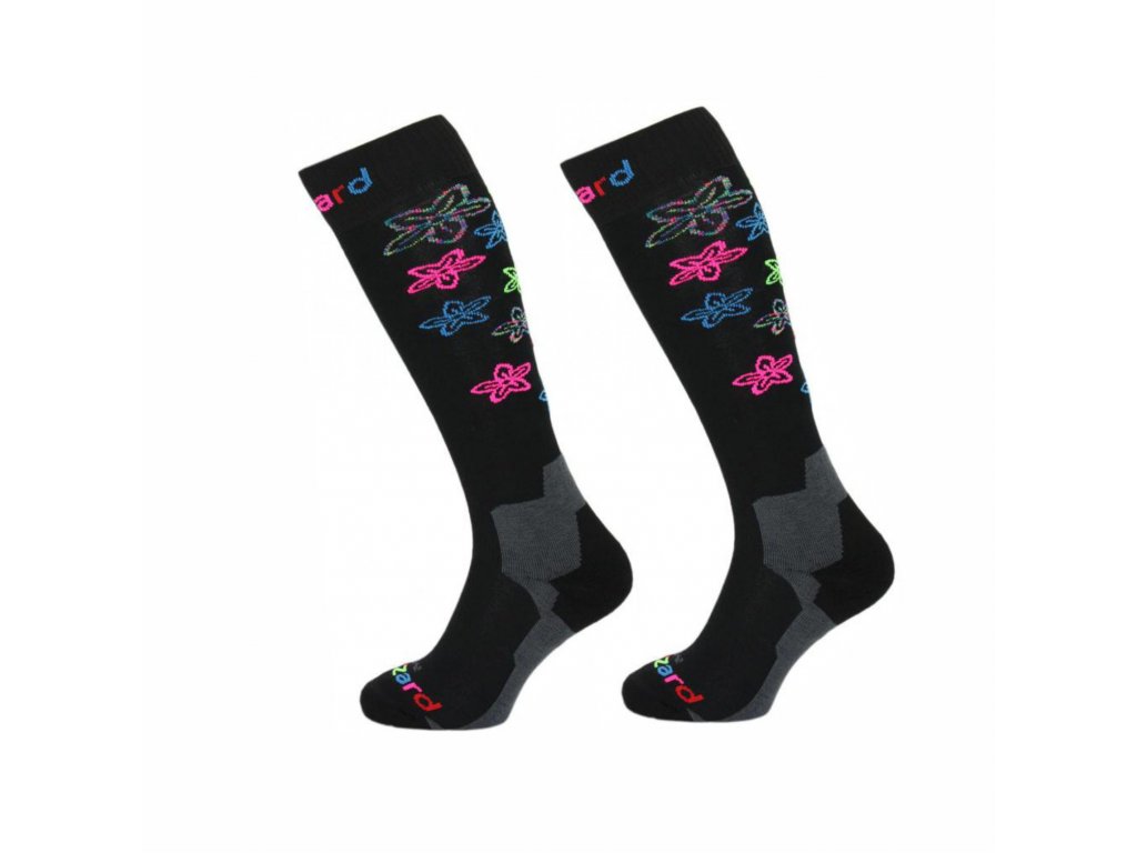 Ponožky Blizzard Viva Flowers ski socks