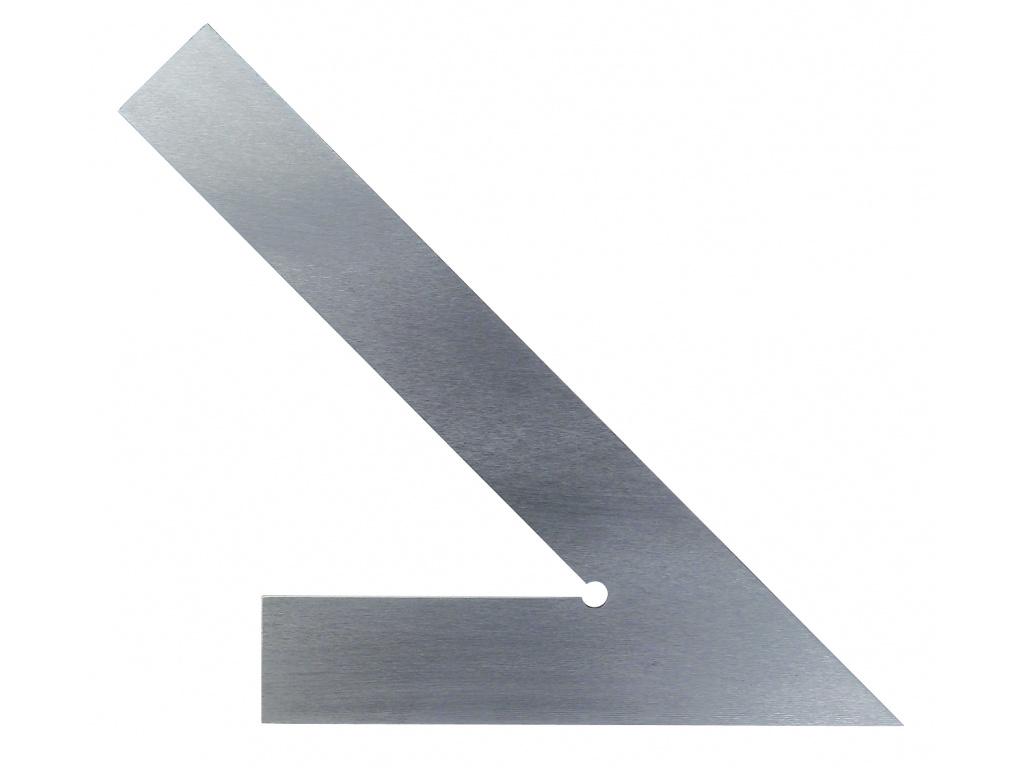 Plochý ocelový úhelník 150×100 mm / úhel ostrý 45 °