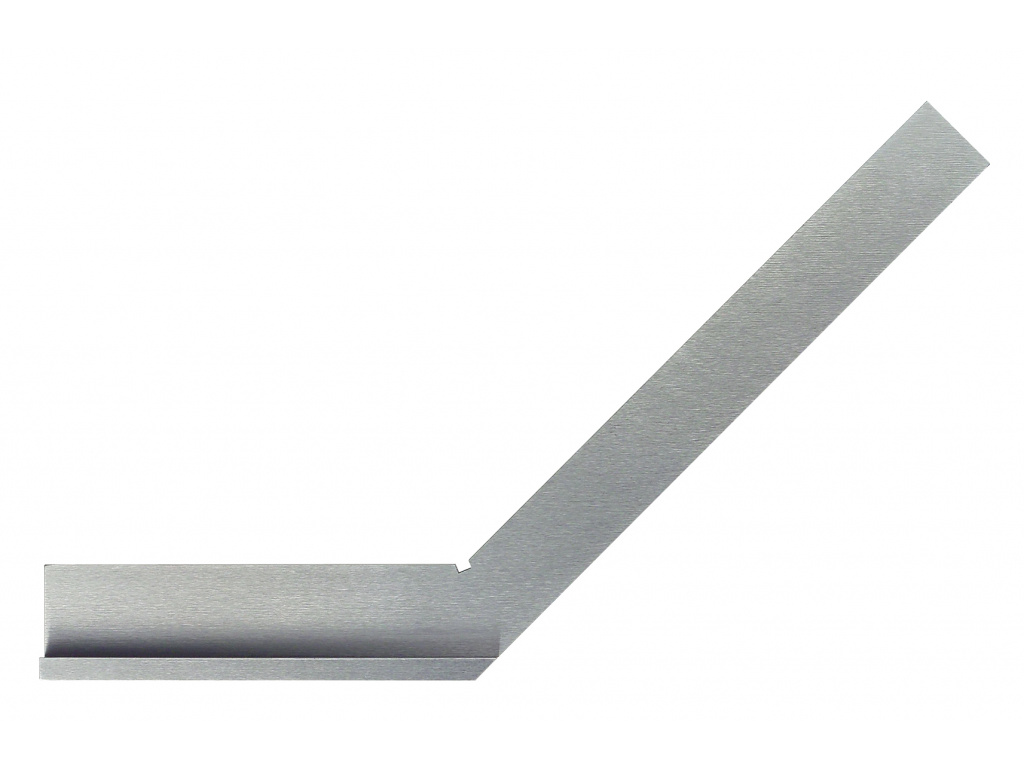 Příložný ocelový úhelník 120×80 mm / úhel tupý 135 °