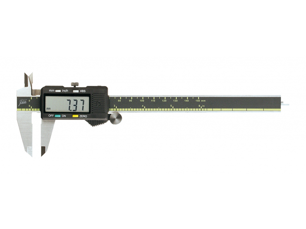 Posuvné měřidlo absolute digitální 0 až 300 mm / posuvové kolečko ano / hloubkoměr plochý