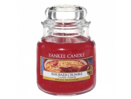 Yankee Candle Rebarborový crumble, 104 g classic malý