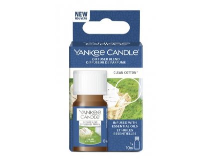 Yankee Candle vonný olej Clean cotton 10 ml