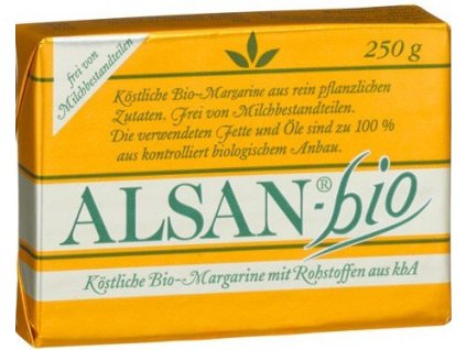 Rostlinný tuk Alsan Bio žlutý 250g