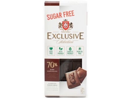 Čokoláda TAI TAU hořká 70% bez cukru 100g