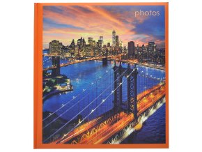 Klasické fotoalbum City oranžové