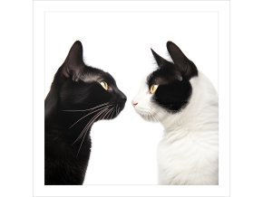 Plakát Kočky u fotografa 4 tisk