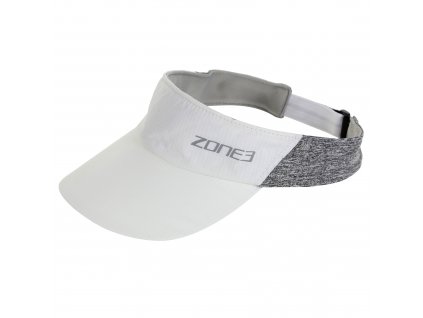 zone3 lightweight race visor white back web