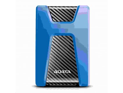 Externý pevný disk ADATA 1TB 2,5" USB 3.1 DashDrive Durable HD650, modrý (gumový, odolný voči nárazom)