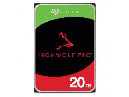 SEAGATE HDD 20TB IRONWOLF PRO (NAS), 3.5", SATAIII, 7200 RPM, Cache 256MB