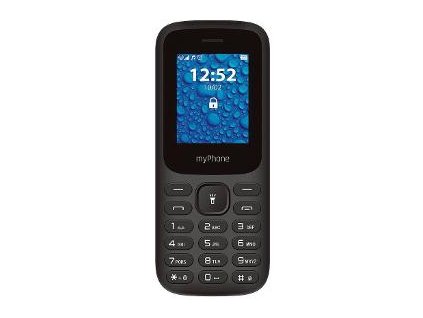 2220 tlačidlový telefón Black myPhone