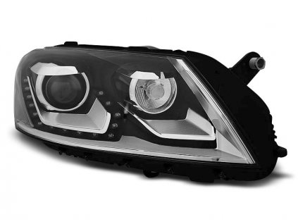 Přední světla VW Passat B7 10-14 - černá DAYLIGHT