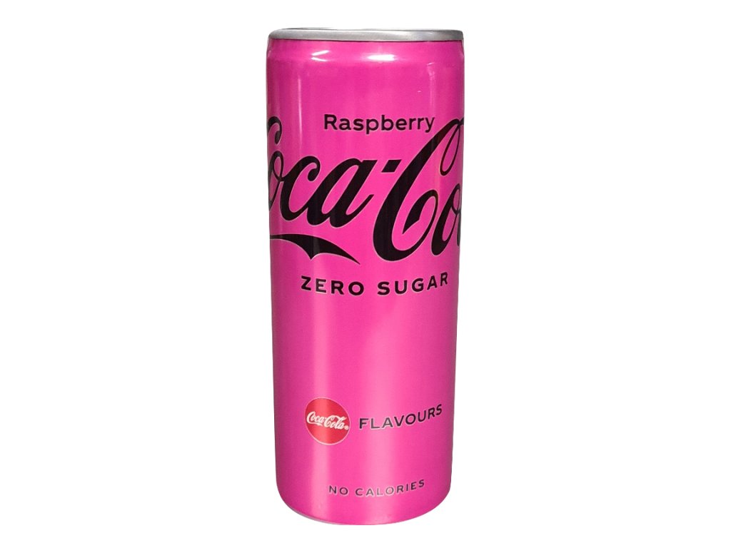 Coca Cola Raspberry Zero Sugar 250ml | Tuzexovky.cz