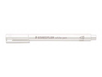 Dekorační popisovač "Design Journey Pen", bílá, 1-2 mm, kuželový hrot, STAEDTLER 8323-0