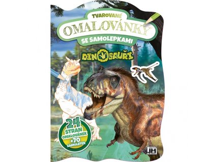 Tvarované omalovánky Dinosauři
