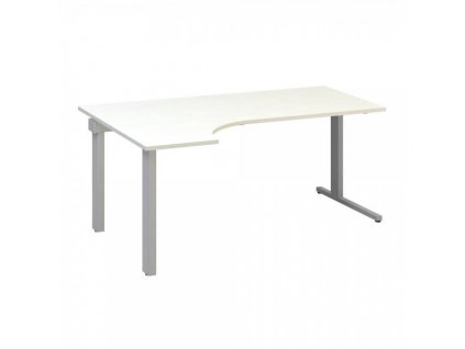 Ergonomický stůl ProOffice C 180 x 120 cm, levý / Bílá
