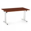 Skládací stůl Impress 140 x 80 cm / Tmavý ořech