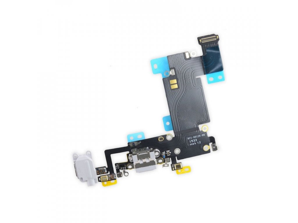 Apple iPhone 6S Plus dock flex nabíjení mikrofon šedý